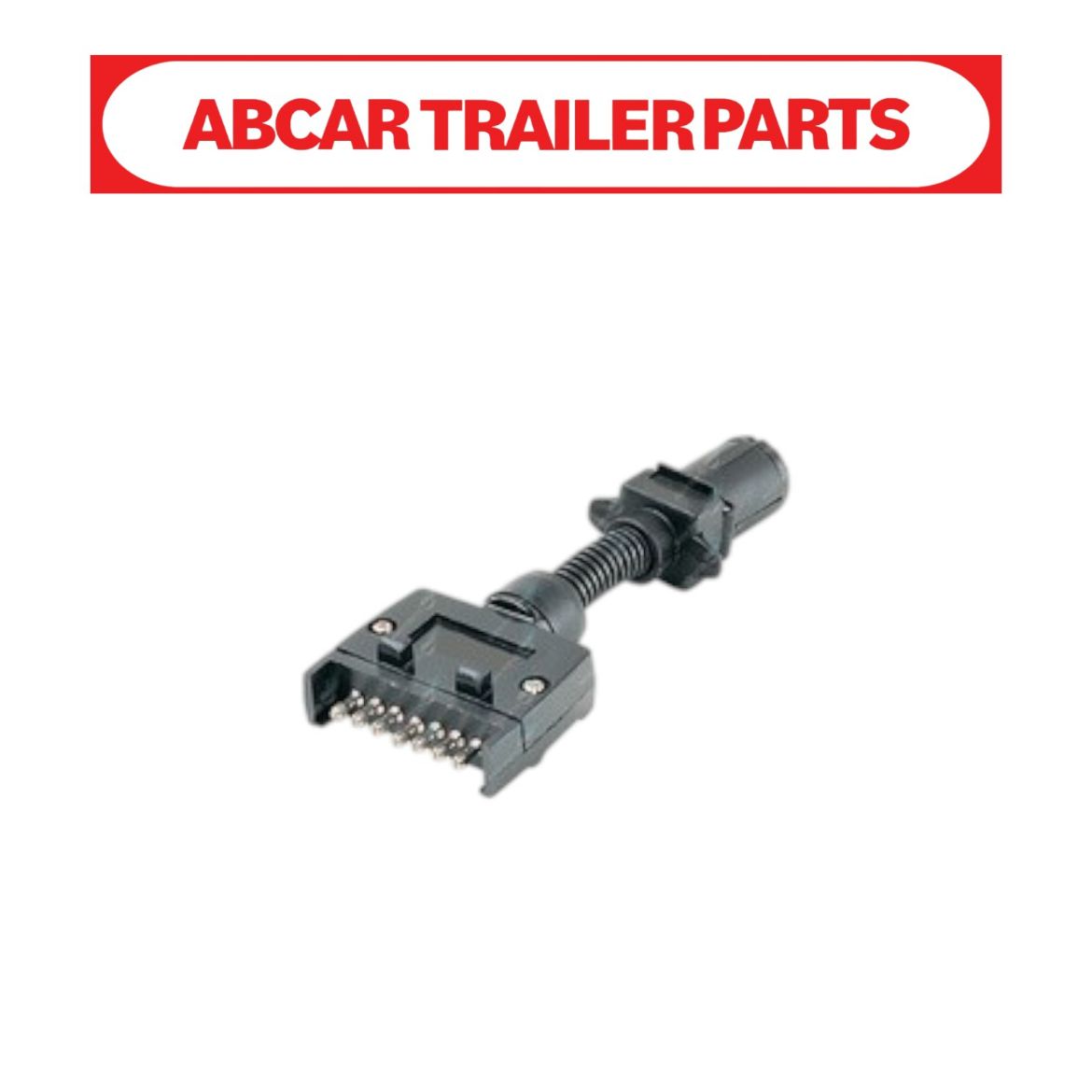 Picture of Adaptor 7 pin Flat Car-7pin Small Round Trailer - Blister Pack