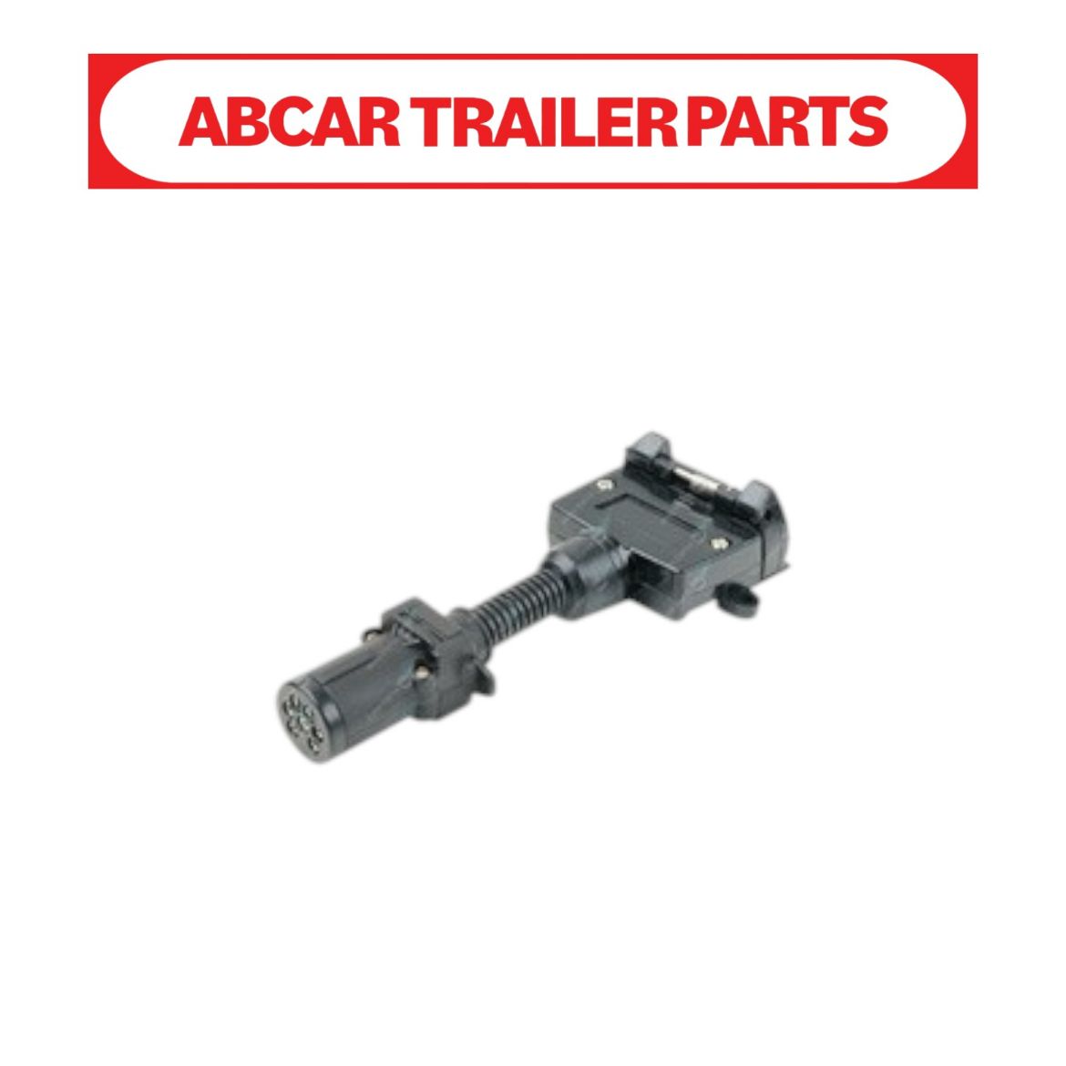 Picture of Adaptor 7 pin Small Round Car-7pin Flat Trailer - Blister Pack