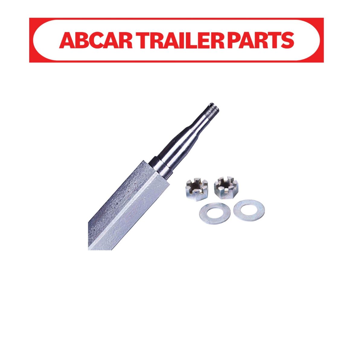 Picture of 40mm Square Axle Gal - 72" 1829mm (LM Bearings)