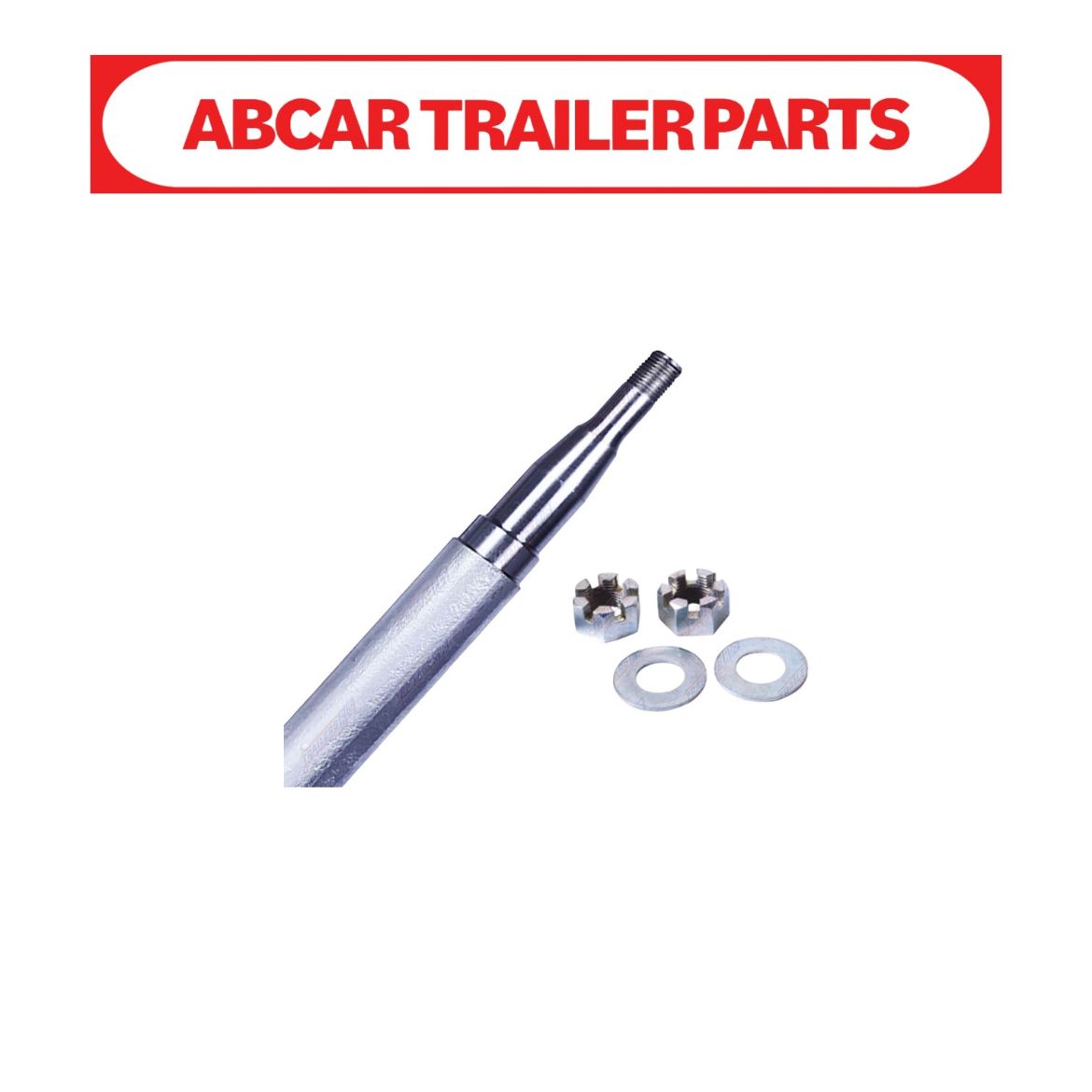 Picture of 45mm Round Axle Gal - 76" 1930mm (1500kg Rated) -SL Bearings - Galvanised