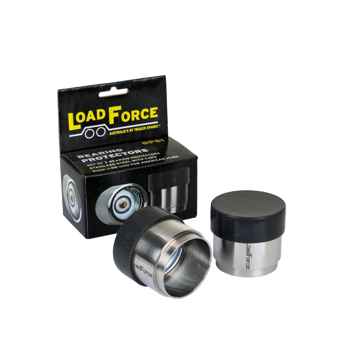 Picture of Bearing Buddies 51mm Stainless Steel Pair