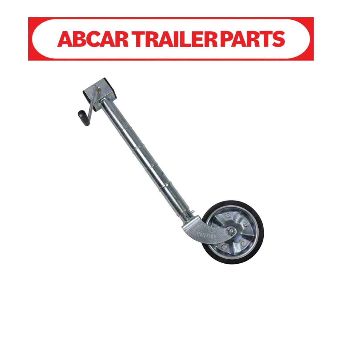 Picture of Jockey Wheel Side Winder 8" Extra Height no Clamp - 700kg capacity