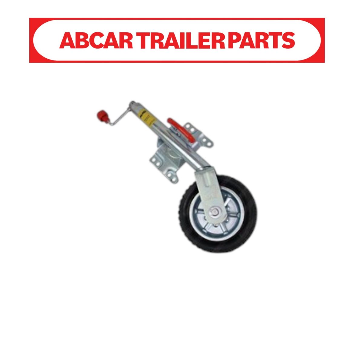 Picture of Jockey Wheel 10" with Swivel Bracket 350kg Static Load Cap