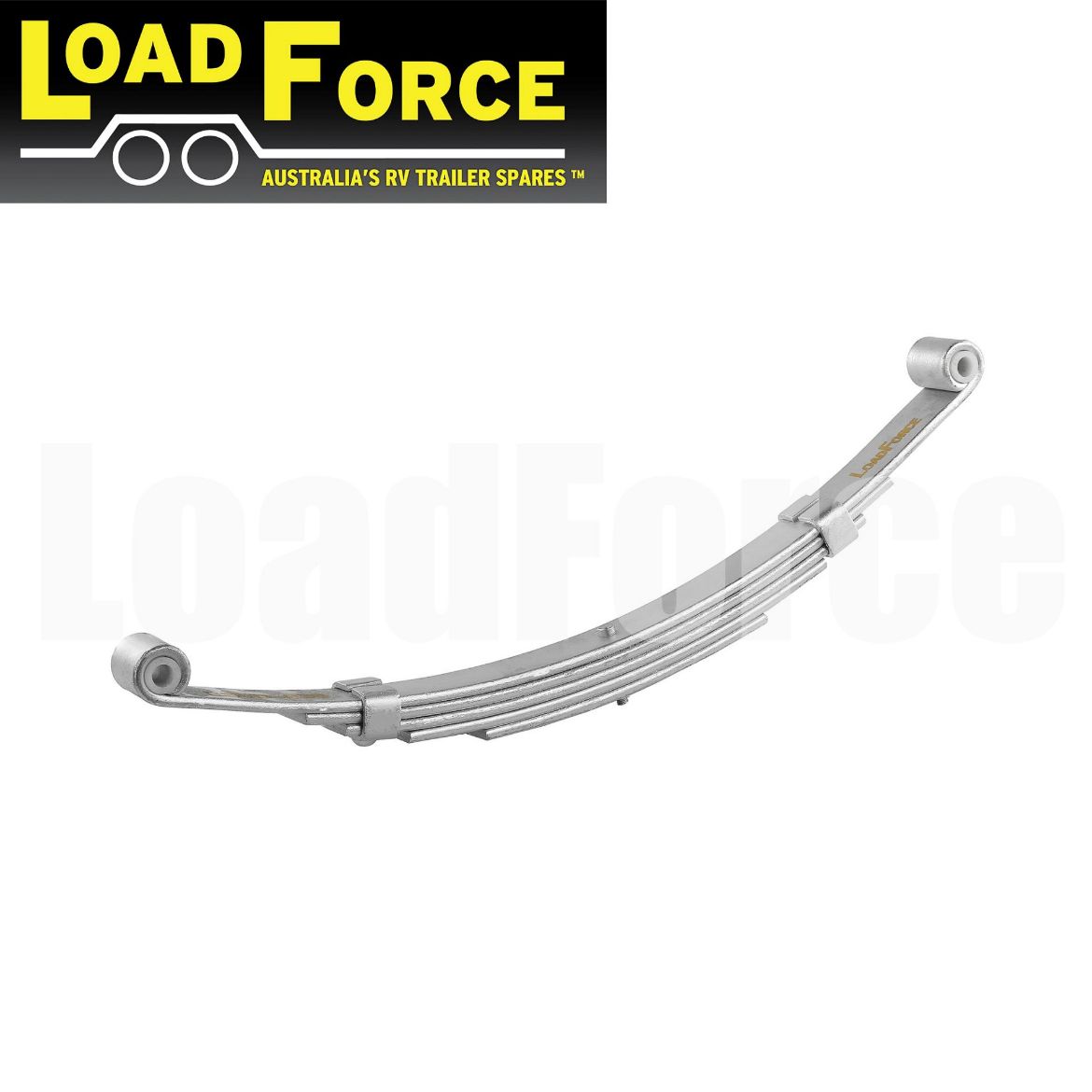 Picture of 5 Leaf Gal Shackle Spring - 45x8x5-630mm (1500kg Per Pair)