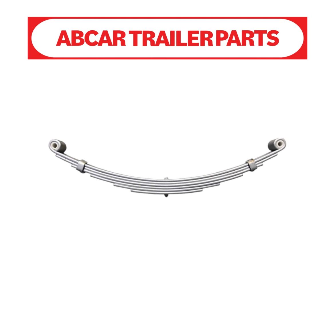 Picture of 6 Leaf Gal Shackle Spring - 45x8x8 (1500kg Per Pair) Off-Set