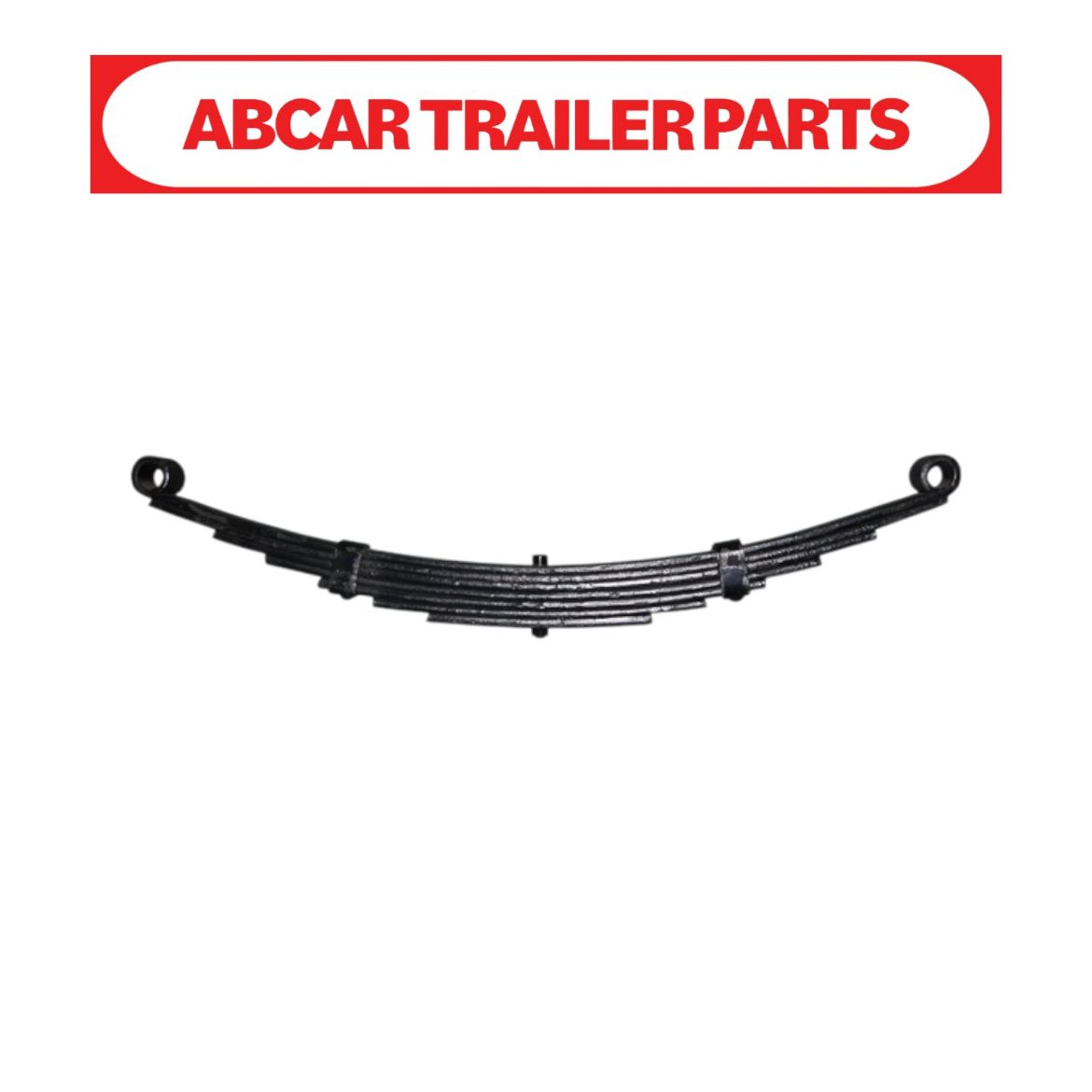 Picture of 7 Leaf Shackle Spring AF - 60x6.5x7 Offset (1700kg pair) - 700mm E2E