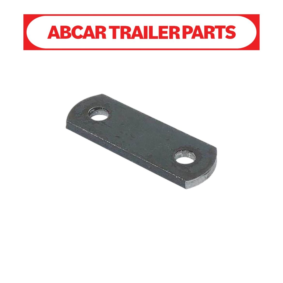 Picture of Shackle Plate Gal 40 x 8mm 65mm Hole Centre with 16mm Holes