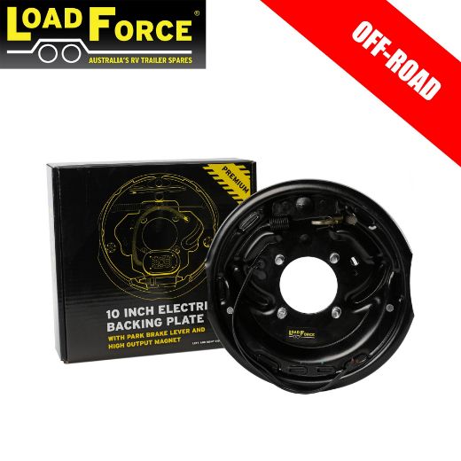 Picture of Electric Brake 10" Backing Plate Left Side Off Road - Load Force