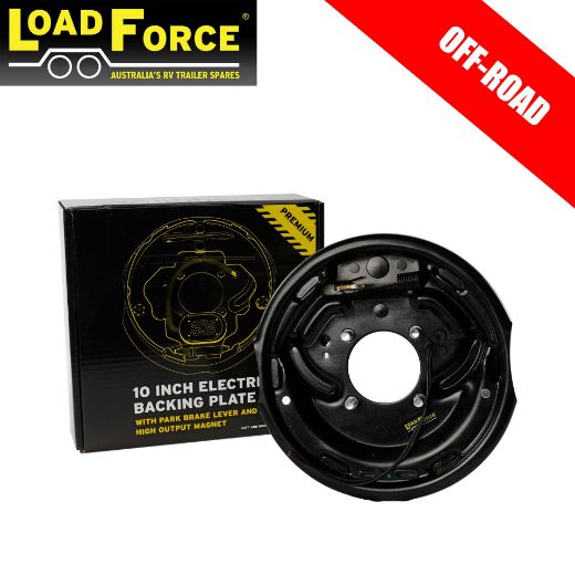 Picture of Electric Brake 10" Backing Plate Right Side Off Road - Load Force