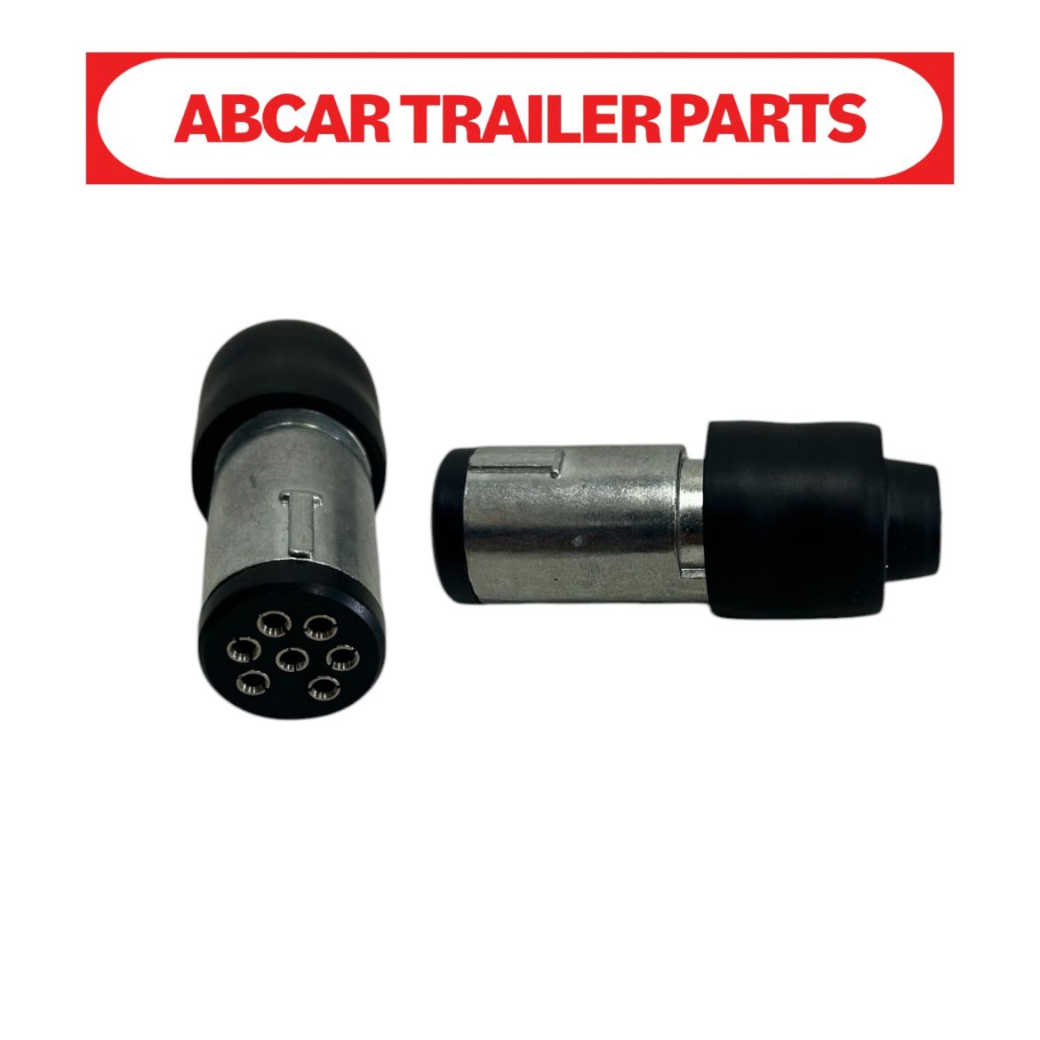 Picture of 7 Pin Plug Small Round Metal MP70B ARK - Blister