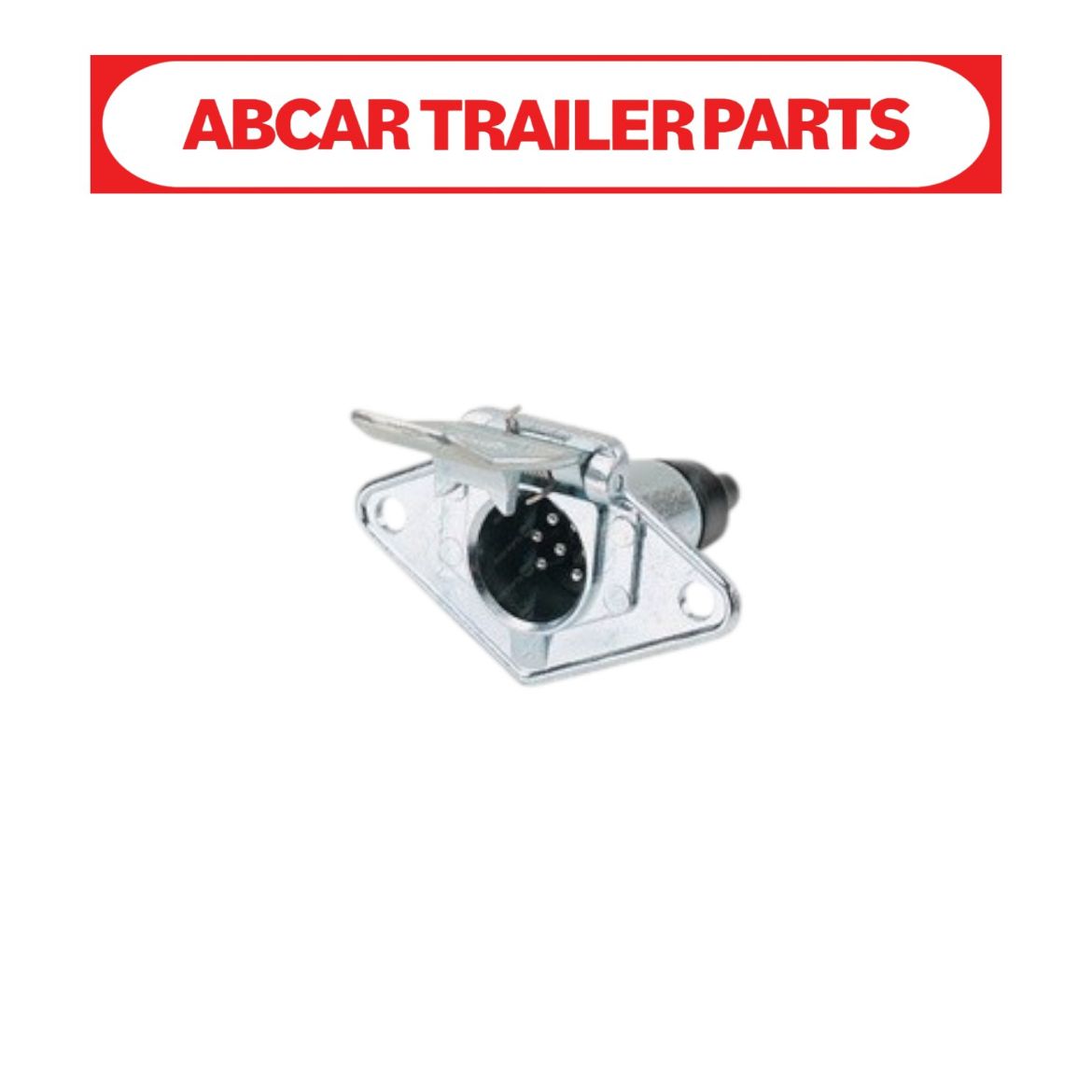 Picture of 7 Pin Socket Small Round Metal ARK - Blister Pack