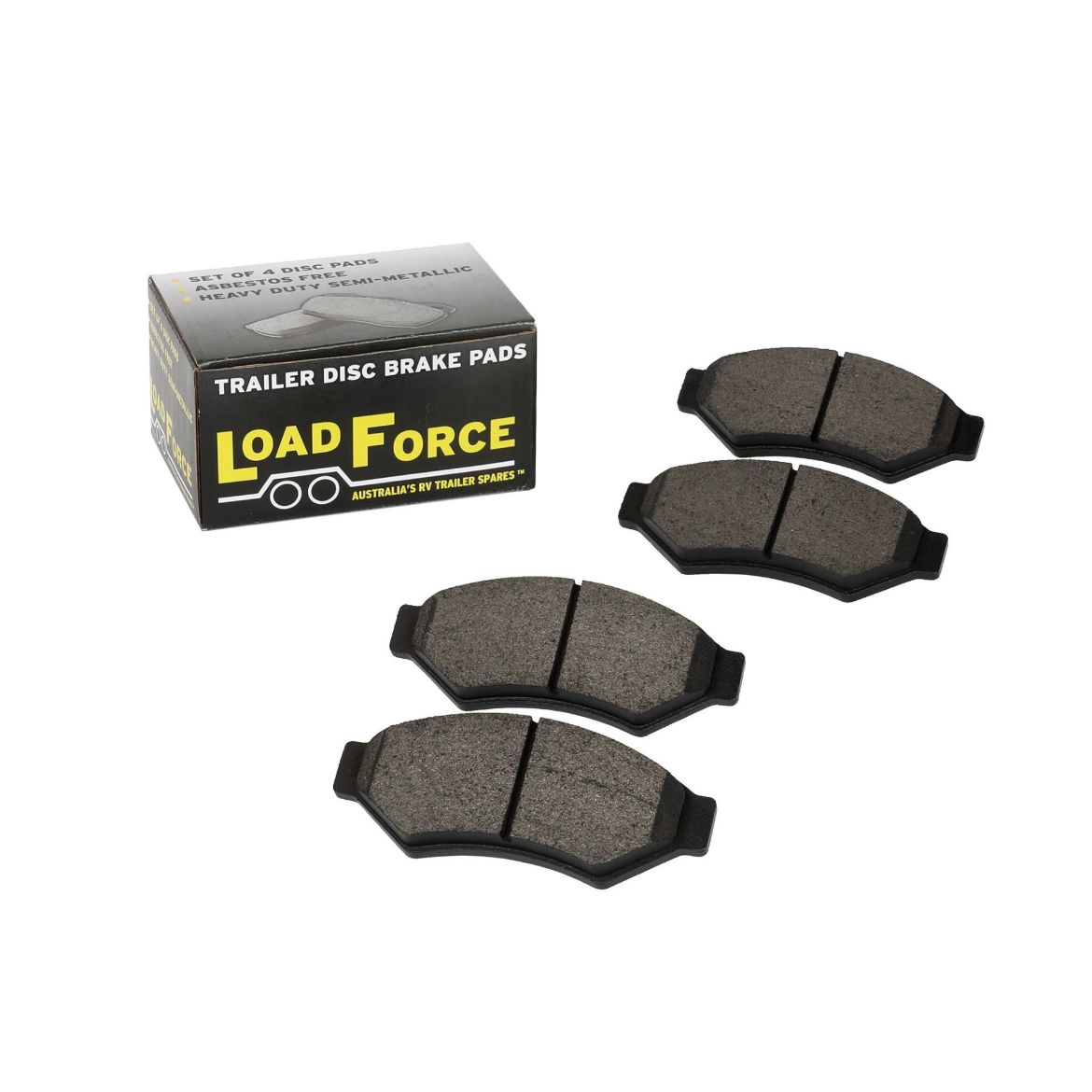 Picture of Disk Brake Pad 4 Pack - To suit Alko, Trojan, Meher, TA300/400