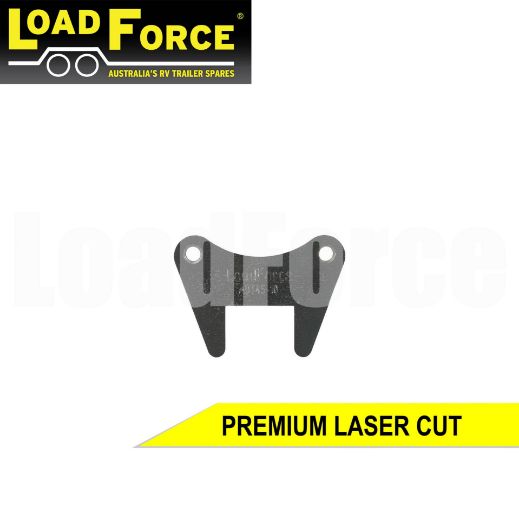 Picture of Anchor Plate 45mm Square Gal off set to  suit 10" Caliper 2909 45 SQGAL