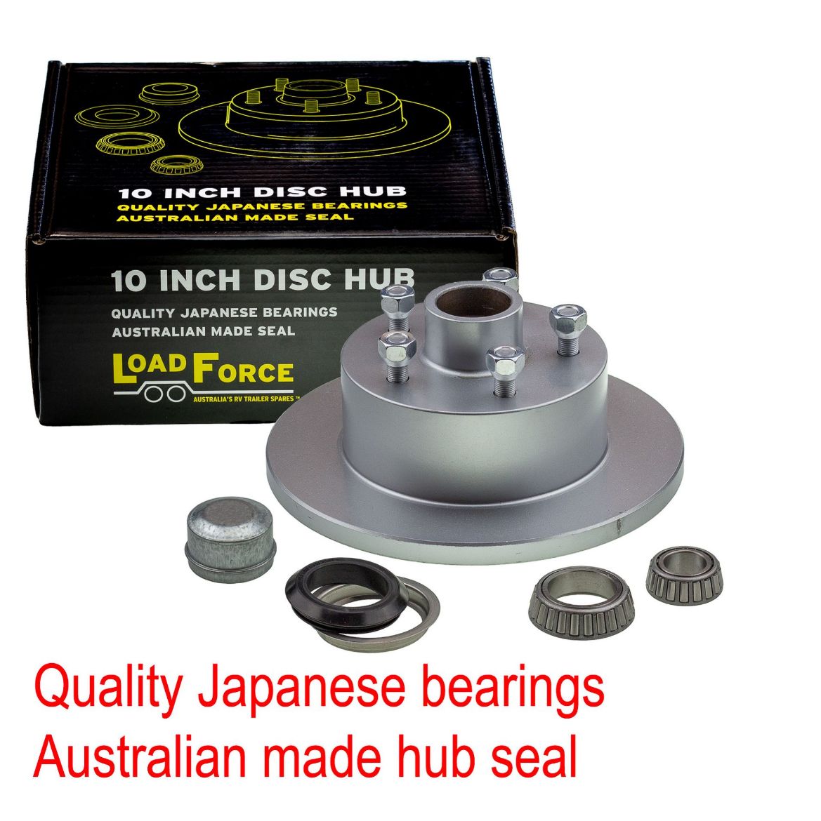 Picture of Disk Brake Hub 10" x 5/8" Gal 5 Stud HQ - Ford SL Bearings