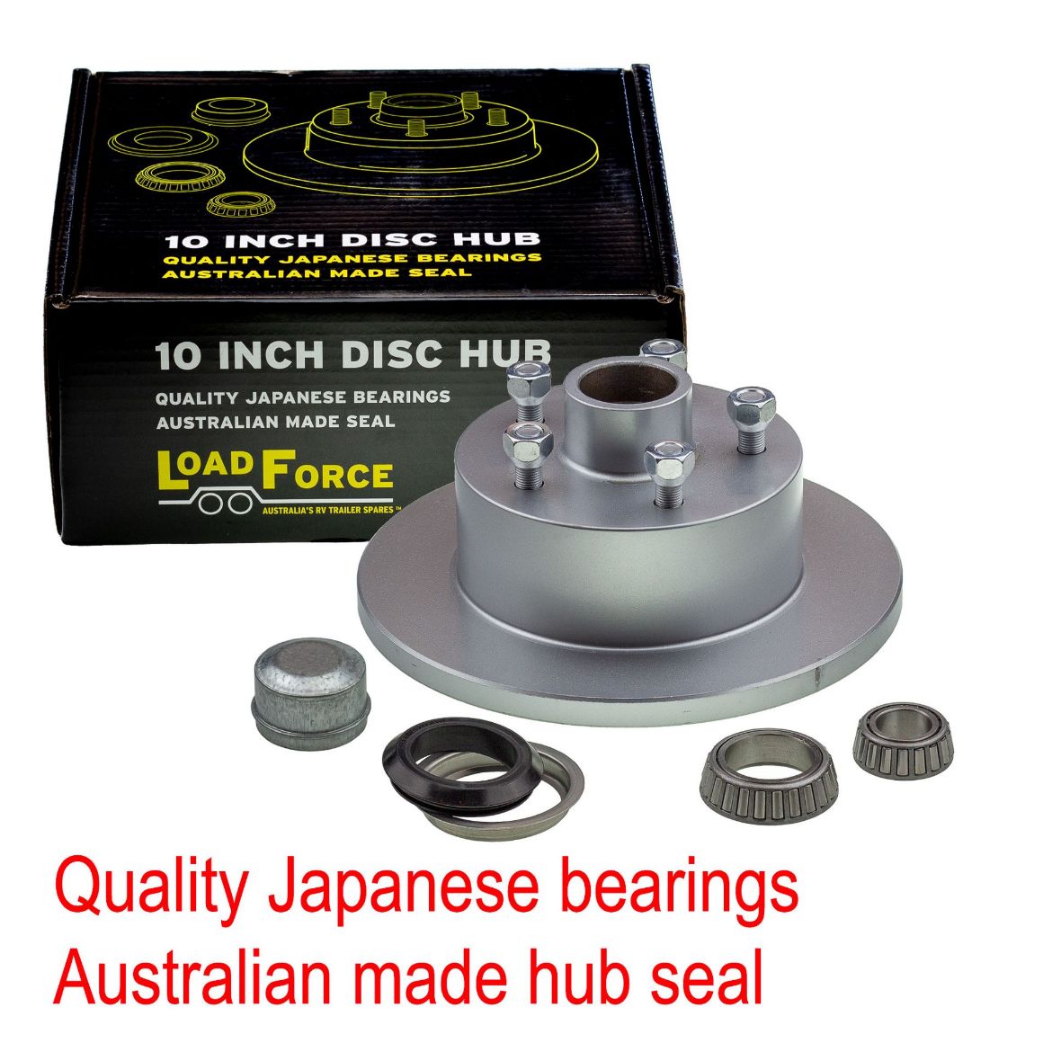 Picture of Disk Brake Hub 10" x 5/8" Gal 5 Stud HT - Ford SL Bearings