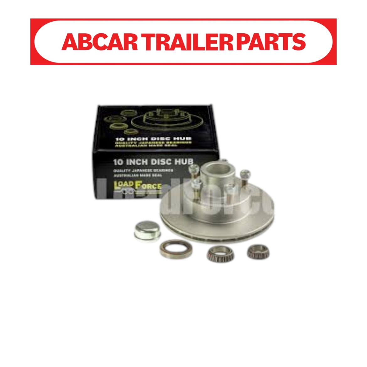 Picture of Disk Brake Hub 10" x 7/8" Gal 5 Stud Ventilated - Ford (US1.8 Bearings)