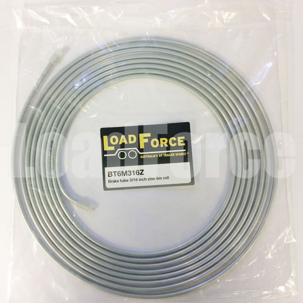 Picture of Hydraulic Brake Tube Zinc Coateed - 3/16 x 6m