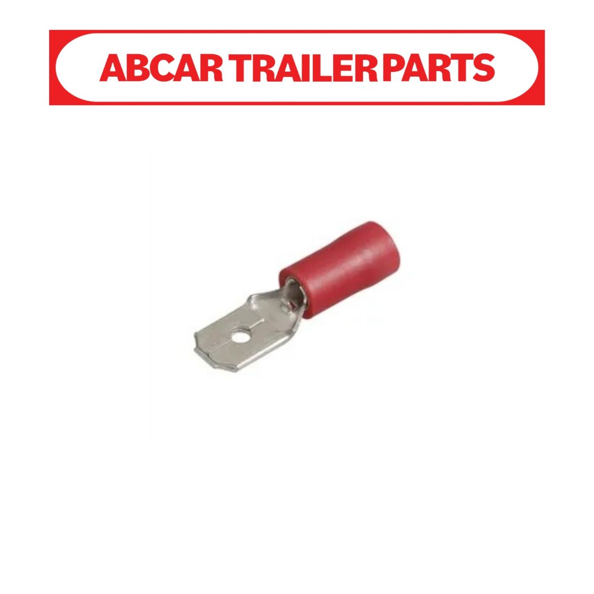 Picture of Blade Terminal Red Male Pkt 8 - Polycarbonate - 56011BL