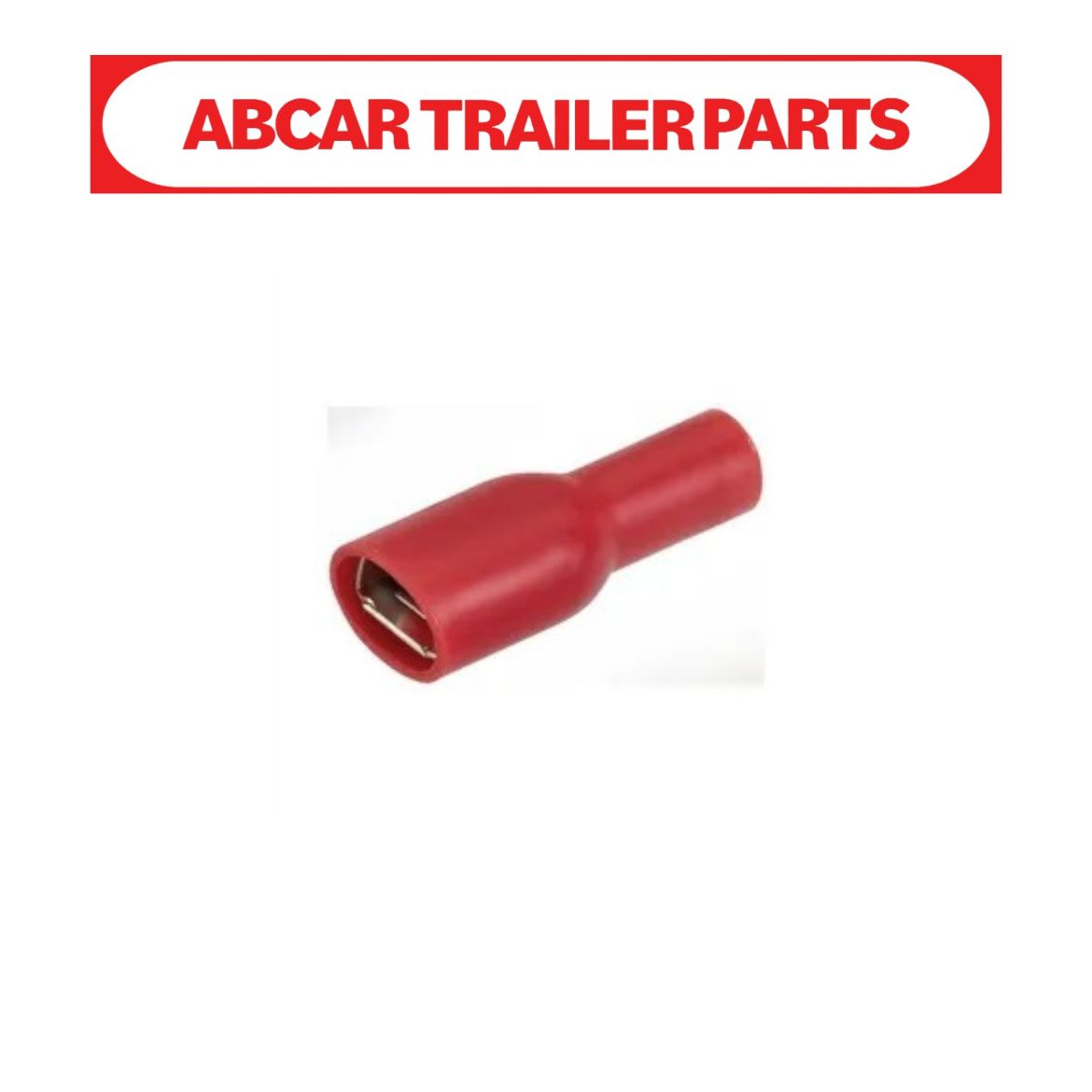 Picture of Blade Terminal Red Female Pkt 10 - Polycarbonate - 56041BL