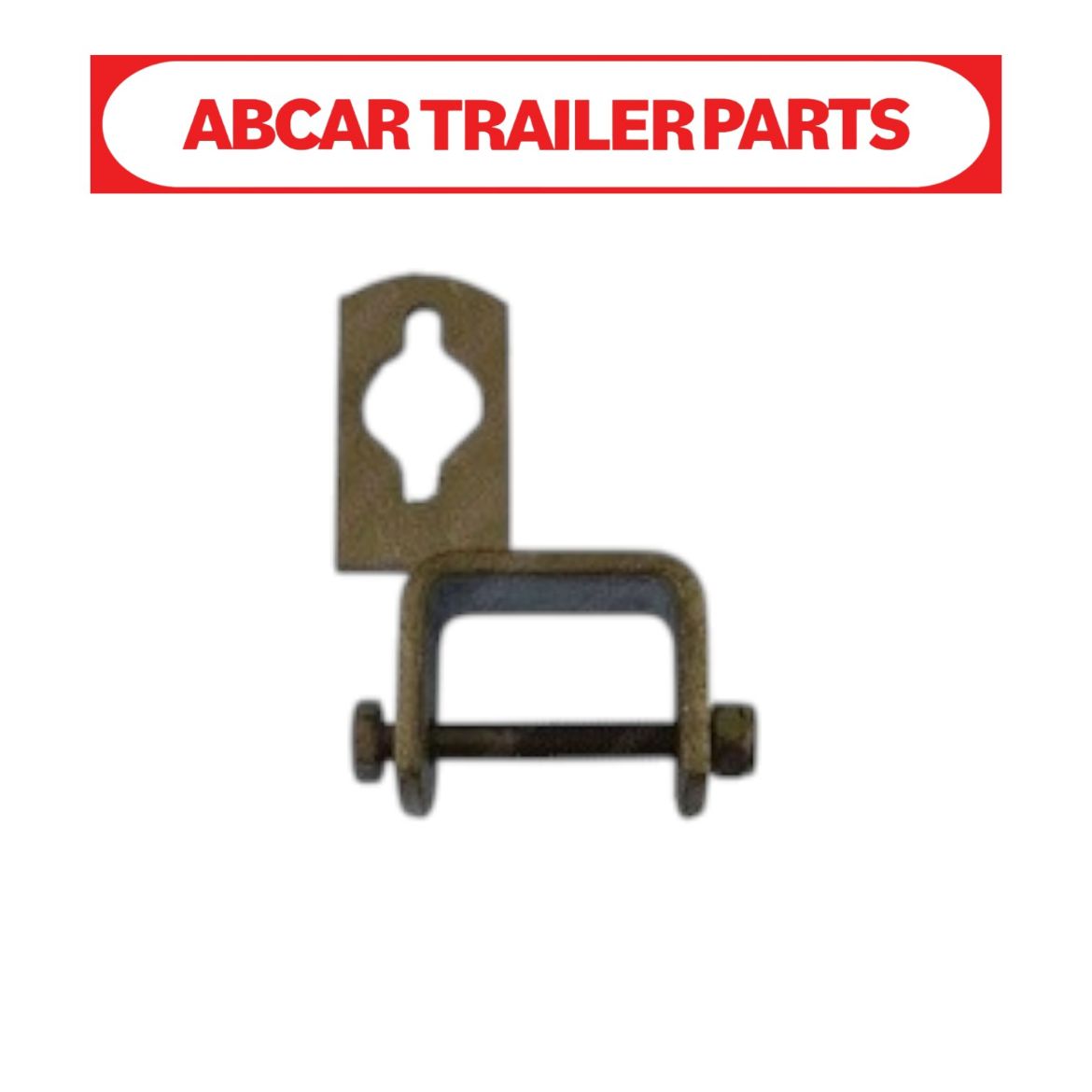 Picture of Motor Support Bracket Gal - 3"x2" Clamp on Flag