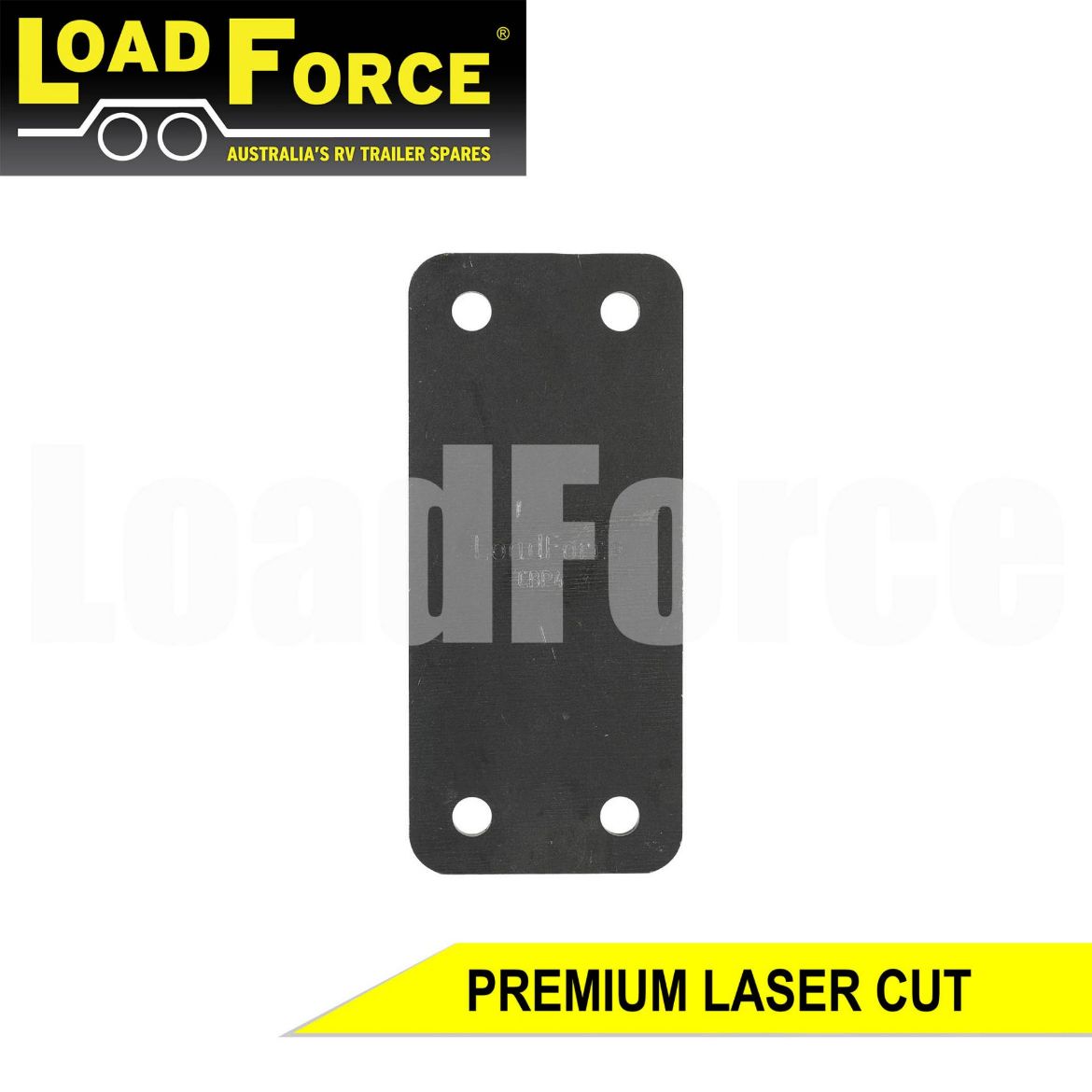 Picture of Coupling Base Plate 8mm 4 Hole - Suit Electric & Override Coupling