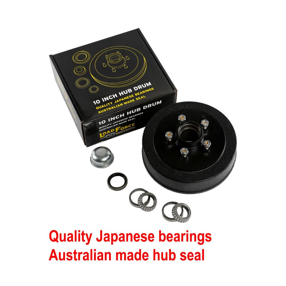 Picture of Drum Brake Hub 10" x 2 1/4" 5 Stud Landcruiser - Parallel