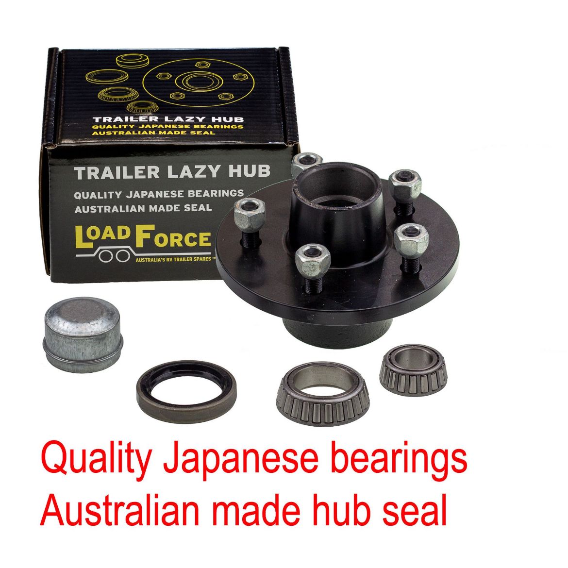 Picture of Lazy Hub 6" 5 Stud HT Holden 7/16 Studs - SL Bearings