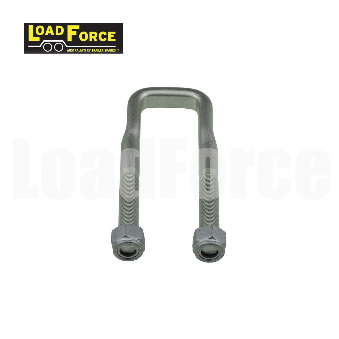 Picture of 5/8" U Bolt Square Dacromet 45mm X 160mm - Loadforce