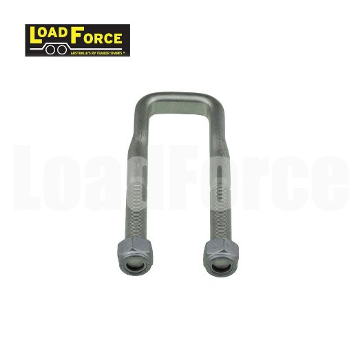 Picture of 5/8" U Bolt Square Dacromet 45mm X 160mm - Loadforce