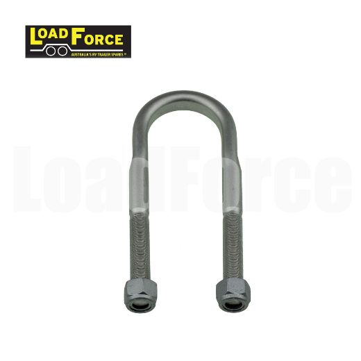 Picture of 1/2" U Bolt Round Dacromet 45mm X 150mm - Loadforce