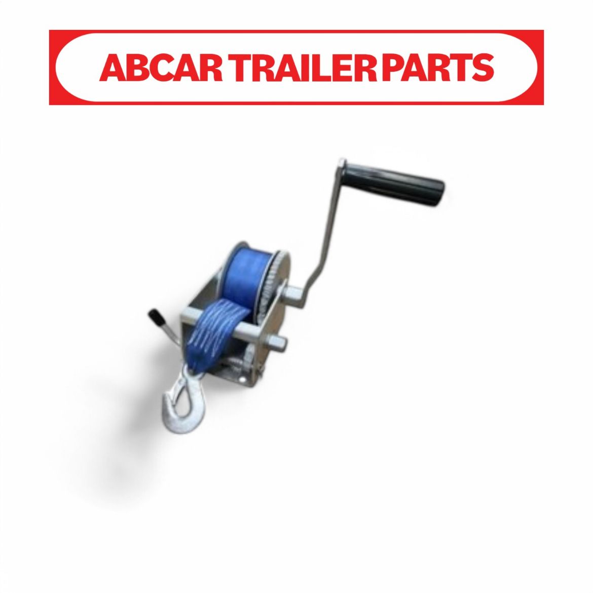 Picture of Winch 10:1 900kg 7.5m Rope with Snap Hook Dacromet