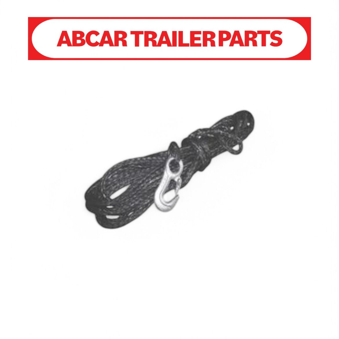 Picture of Winch Rope Dyneema 2300kg 6m x 5mm with Snap Hook