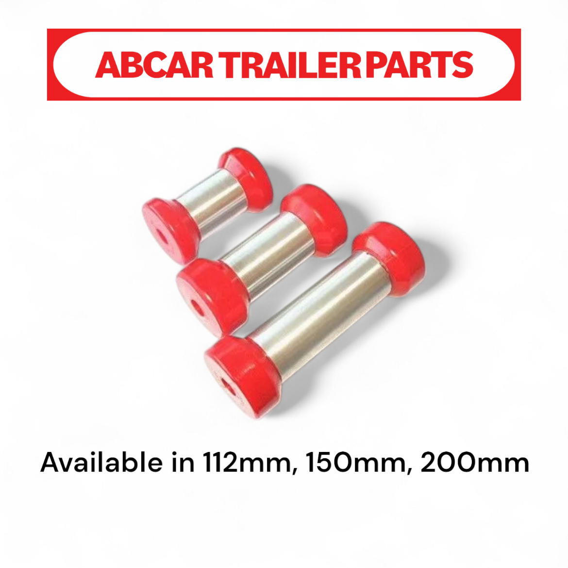 Picture of Keel Roller Red Poly Alloy Centre 4 1/2" 112mm - 17mm Bore