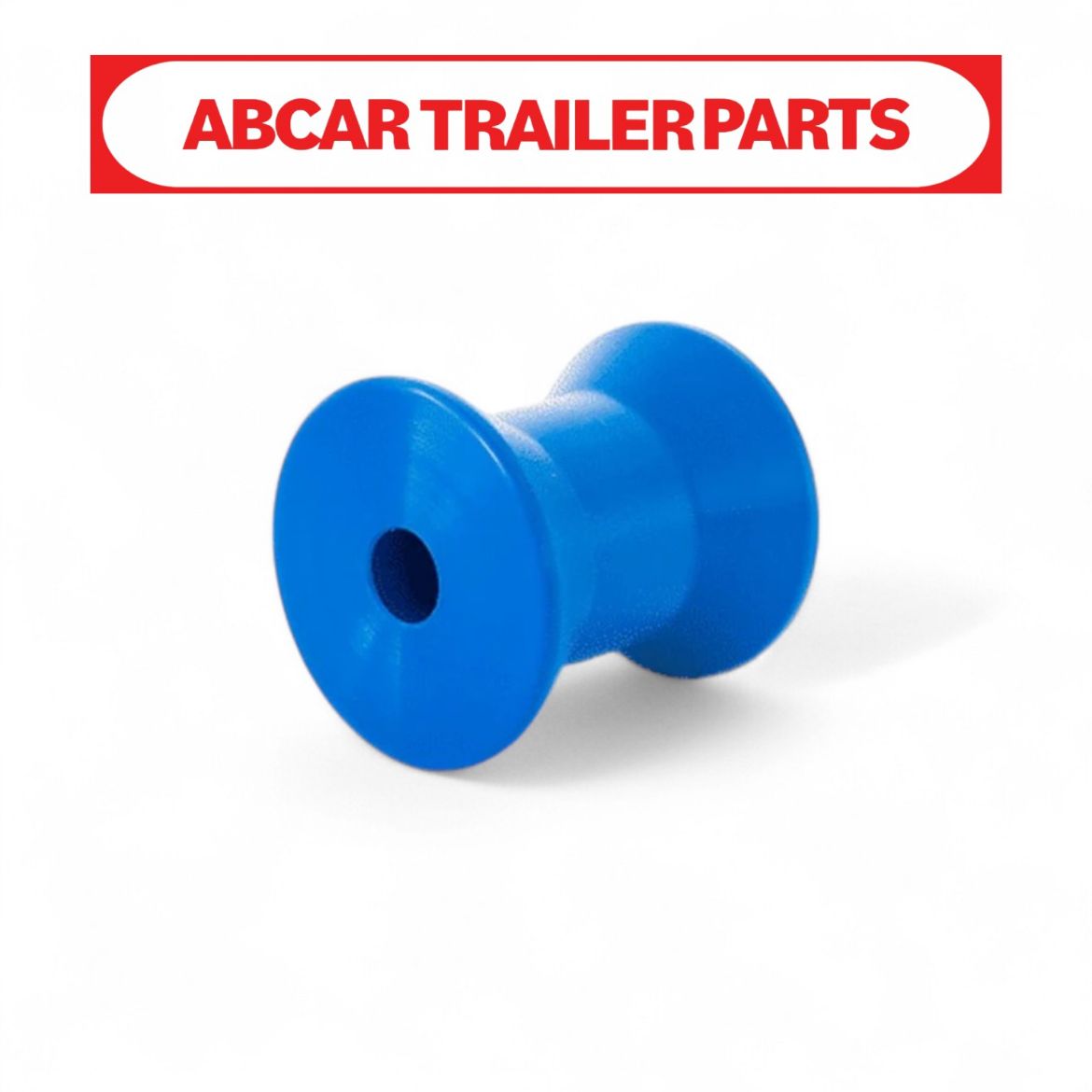 Picture of Bow Roller 3" Hard Nylon Blue - 17mm Bore (Suitable Alloy Boats)