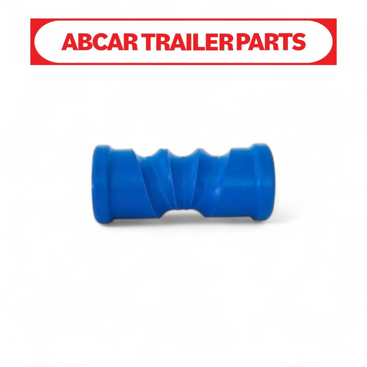 Picture of Keel Roller Blue Hard Nylon 6" 150mm Self Centre - 17mm Bore (Suitable - Alloy Boat)