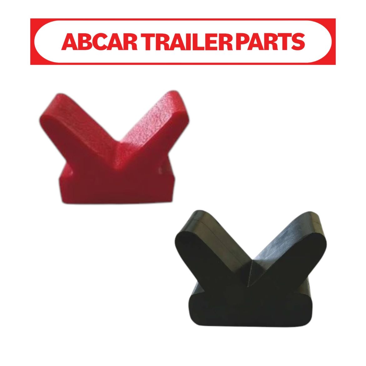 Picture of V Block Rubber 4" Black - 15mm Bore, Base 100mm