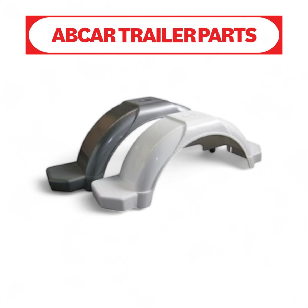 Picture of Mudguard PVC to Suit 14" WHEEL - White with Step