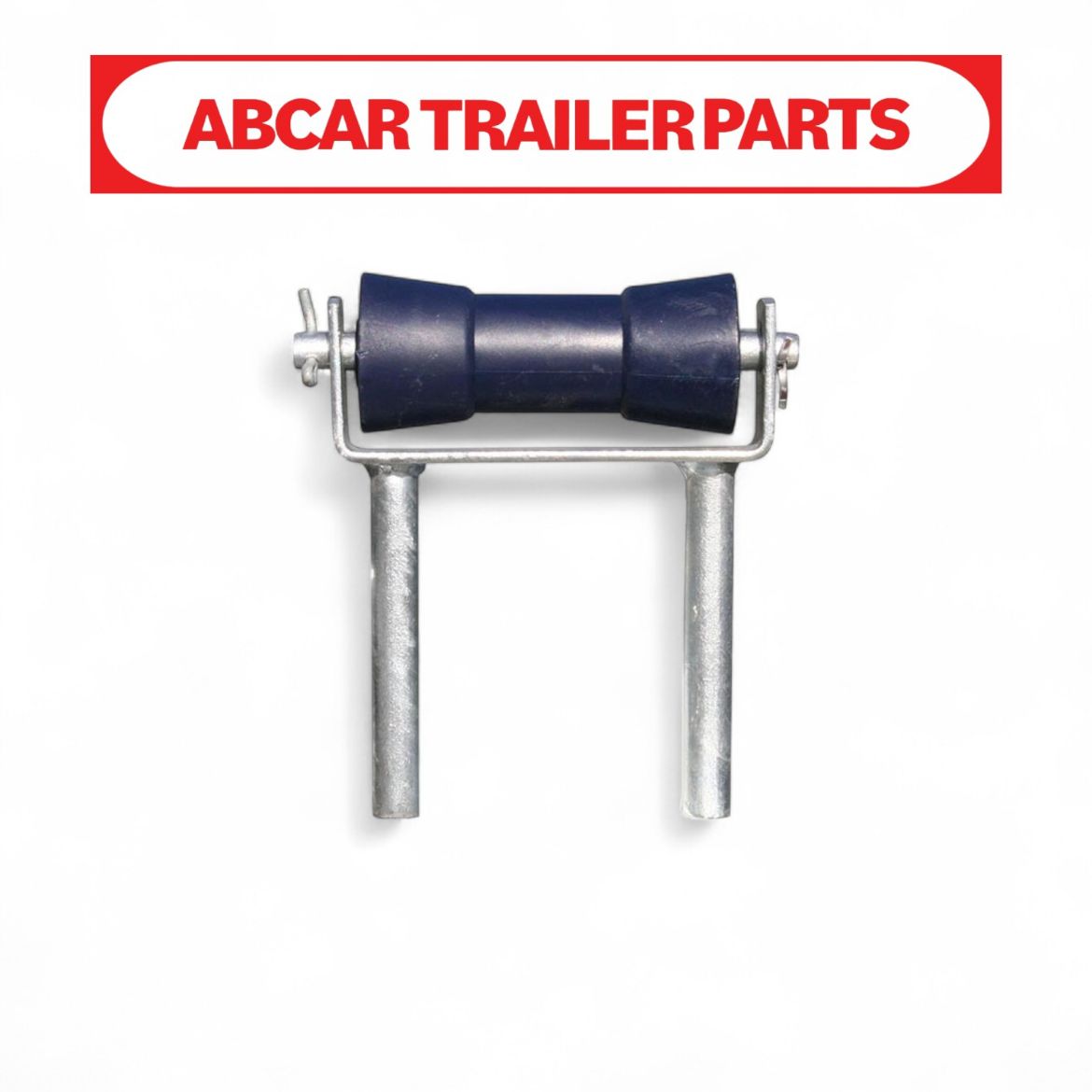 Picture of Dunbier Double Stem Single Roller Keel Bracket 6" (Blue)