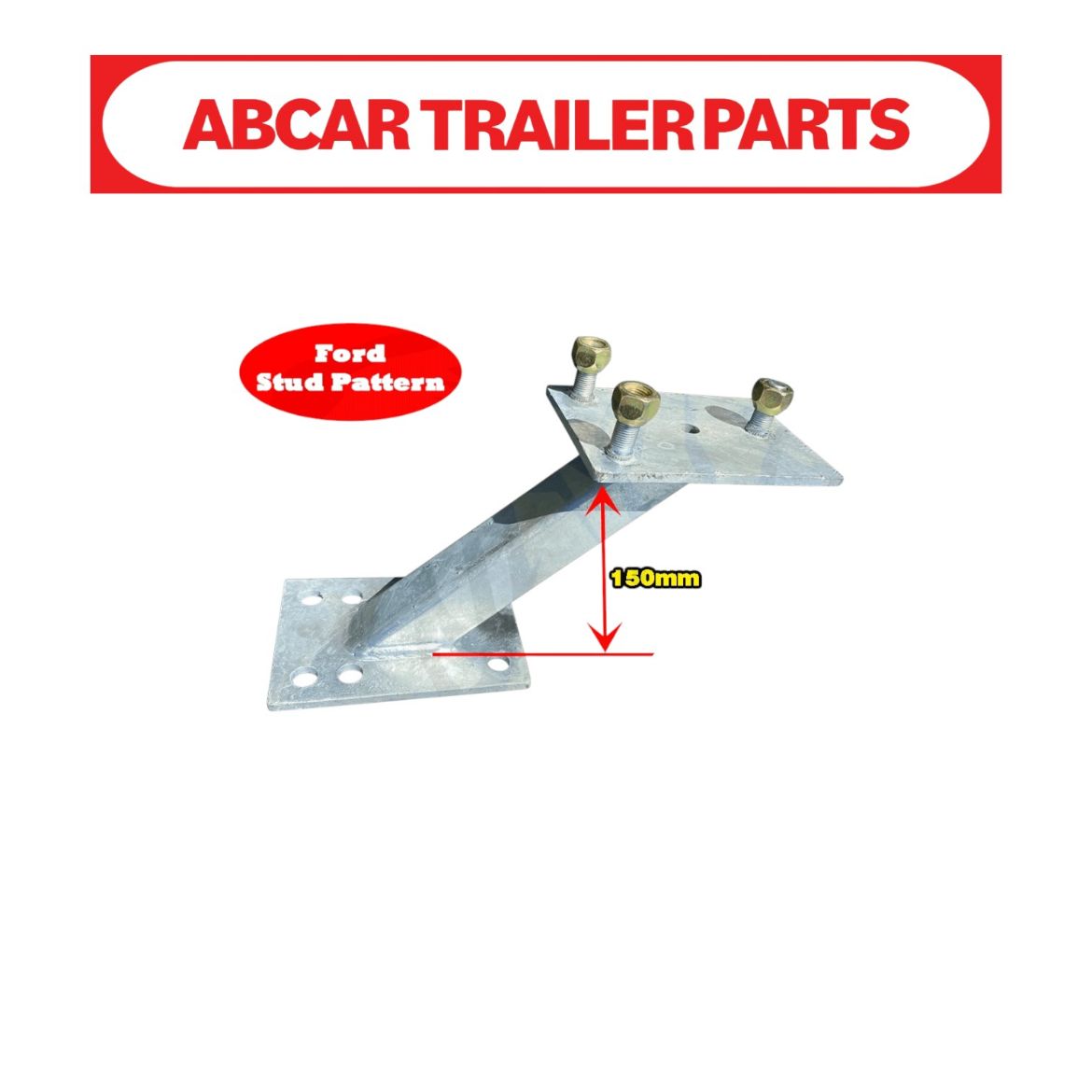 Picture of Spare Wheel Carrier 45 Deg Gal - Ford Stud Pattern
