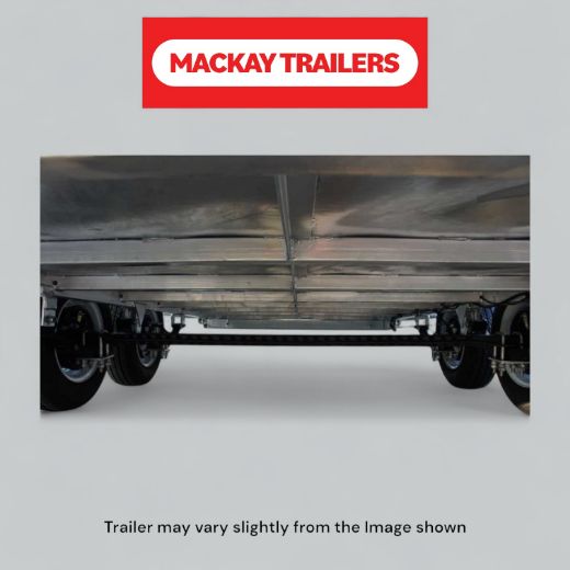 Picture of 12x6 S3200 Gal Tandem Axle Electric Brake Trailer ATM 3200kg
Package Includes:  8" Jockey Wheel, Spare Wheel Bracket, Spare Wheel and 600mm Cage