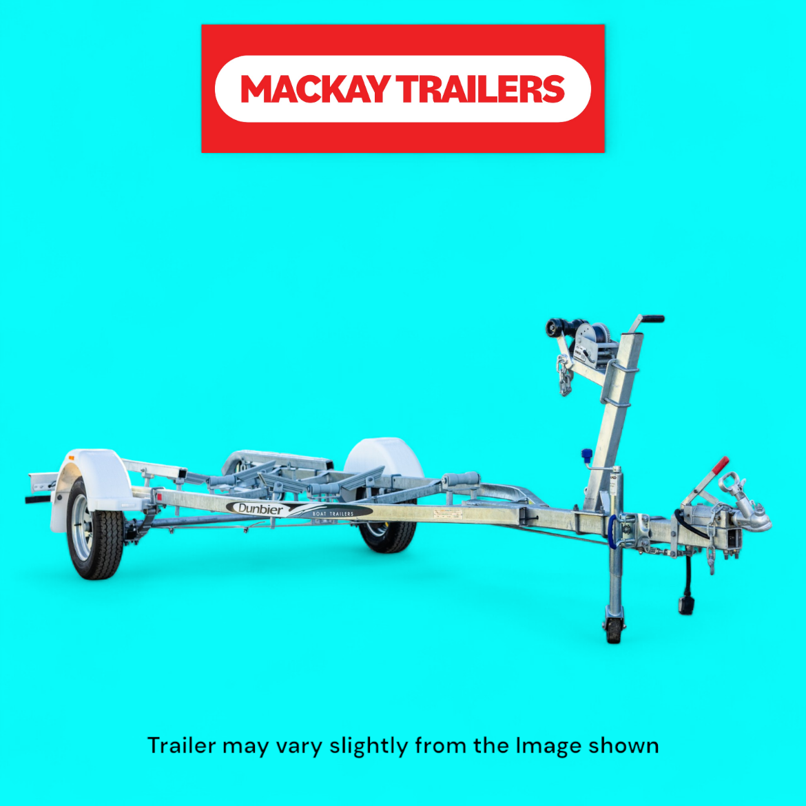 Picture of Dunbier Sports 4.7/5M Centreline Wide Frame Boat Trailer ATM 1350kg