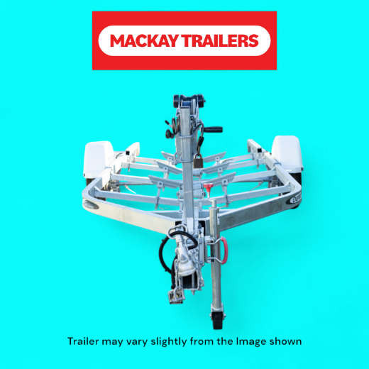 Picture of Dunbier Sports 5.3m Centreline Wide Frame Boat Trailer ATM 1450kg