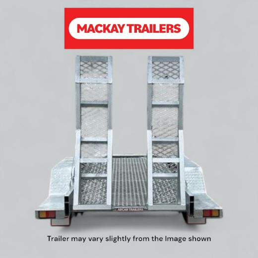 Picture of 10x4 S3200 Gal Tandem Axle Scissor Lift Electric Brake Trailer ATM 3200kg
Package Includes:  8" Jockey Wheel, Spare Wheel Bracket, Spare Wheel