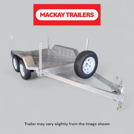 Picture of 8x5 S3200 Gal Tandem Axle Generator Electric Brake Trailer ATM 3200kg
Package Includes:  8" Jockey Wheel, Spare Wheel Bracket, Spare Wheel