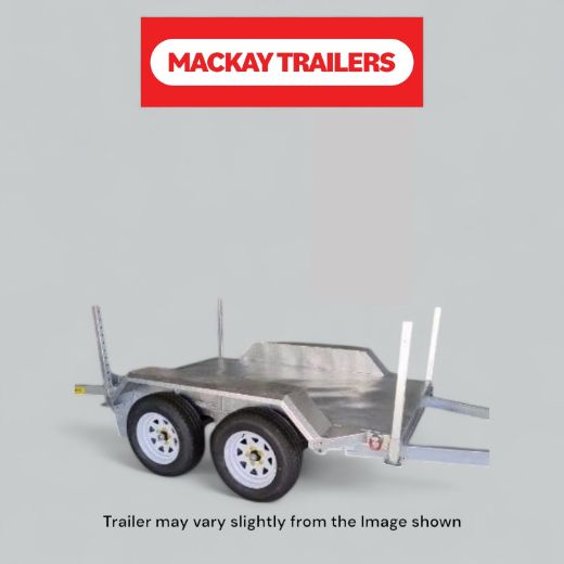 Picture of 8x5 S3200 Gal Tandem Axle Generator Electric Brake Trailer ATM 3200kg
Package Includes:  8" Jockey Wheel, Spare Wheel Bracket, Spare Wheel