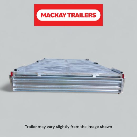 Picture of 14x7 S3500 Gal Tandem Axle Flat Top Electric Brake Trailer ATM 3500kg
Package Includes:  8" Jockey Wheel, Spare Wheel Bracket, Spare Wheel, Ramps,600mm Cage,
Ladder Rack & Headboard