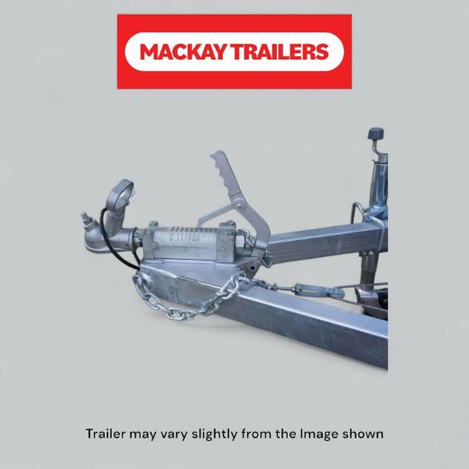 Picture of 7x5 S1400 Gal Single Axle Braked Trailer ATM 1400kg
Package Includes:  6" Jockey Wheel, Spare Wheel Bracket, Spare Wheel and 600mm Cage