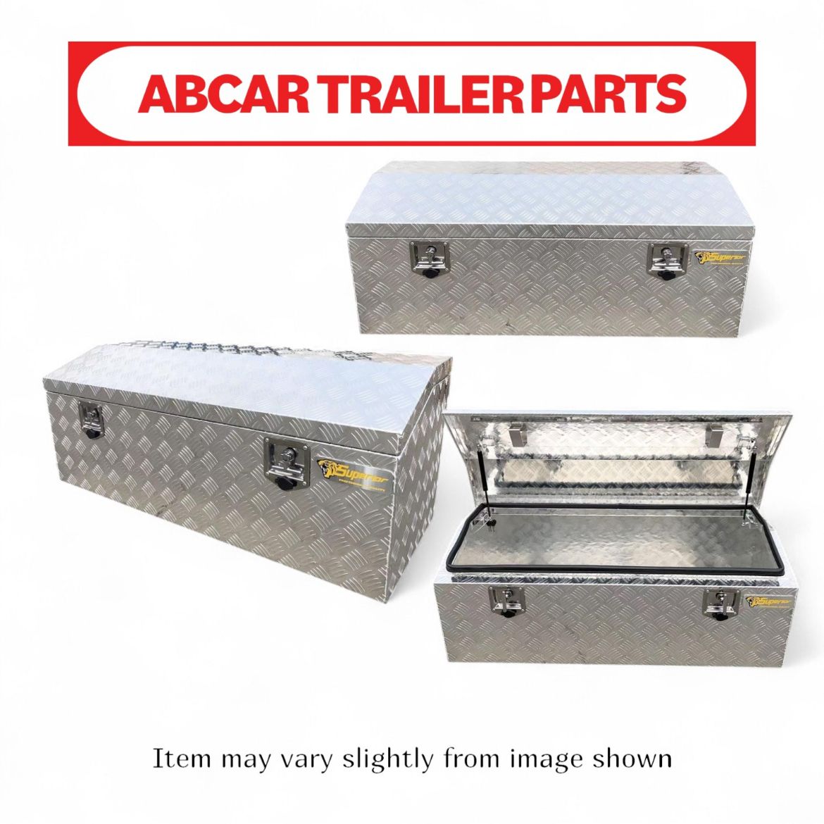 Picture of Toolbox Aluminium 1210x450x480 2.5mm Heavy Duty