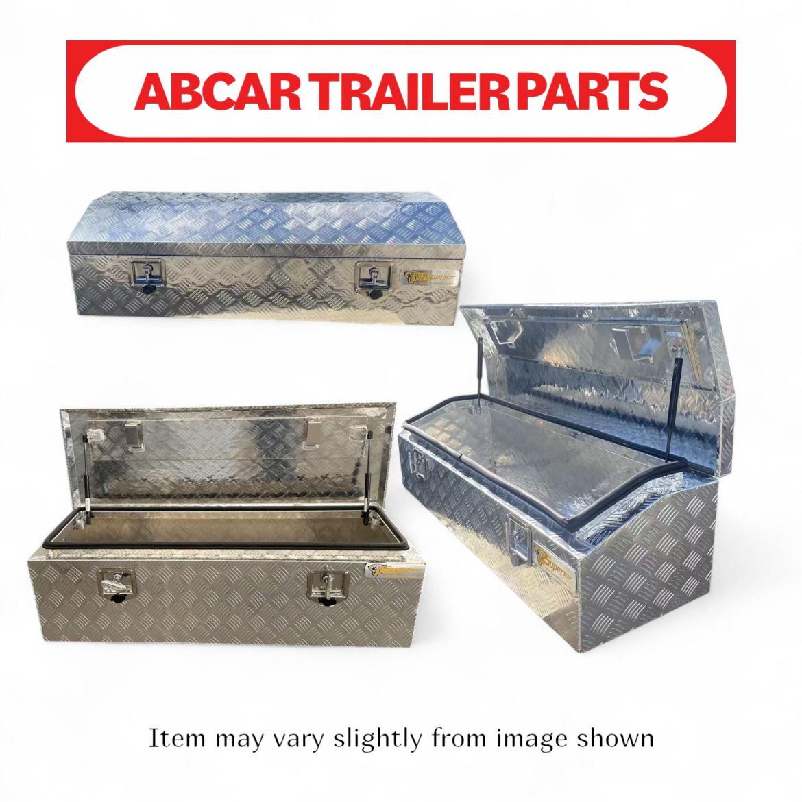 Picture of Toolbox Aluminium 1210x400x380 2.5mm Heavy Duty