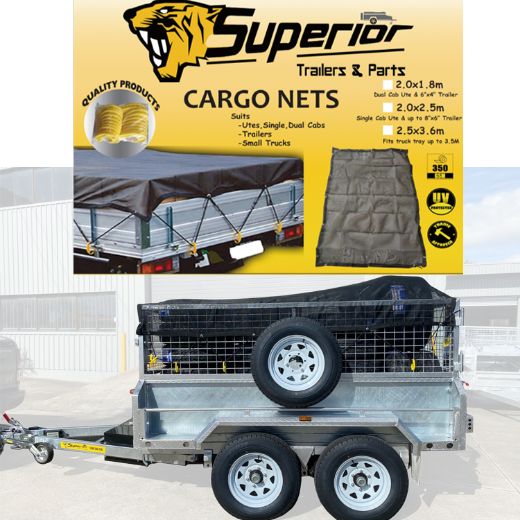 Picture of Mesh Cargo Net - 2m x 1.8m Superior (Fits up to 6x4 Trailer)